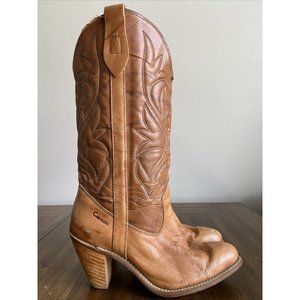 Capezio Women's Cowboy Leather Boots L 344 Size 7.